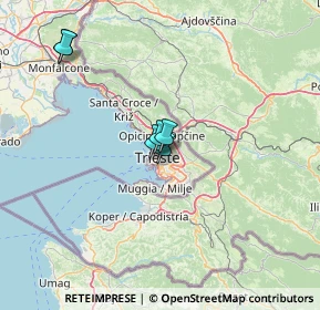 Mappa Via Ireneo della Croce, 34126 Trieste TS, Italia (27.61333)