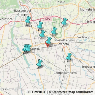 Mappa Via Torino, 35018 San Martino di Lupari PD, Italia (7.18083)