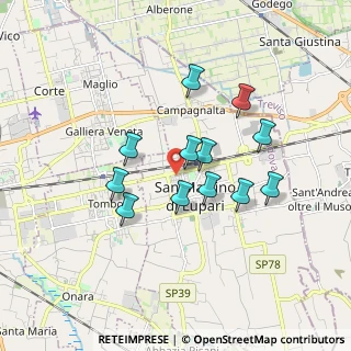 Mappa Via Torino, 35018 San Martino di Lupari PD, Italia (1.4775)