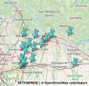 Mappa Via Vaglietta, 24044 Dalmine BG, Italia (15.10375)