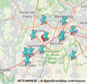 Mappa Via Vaglietta, 24044 Dalmine BG, Italia (3.515)