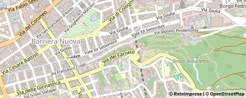 Mappa Trieste