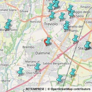 Mappa Via Dante Alighieri, 24044 Dalmine BG, Italia (3.11)