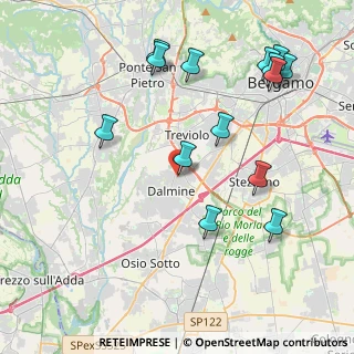 Mappa Via Sforza, 24044 Dalmine BG, Italia (4.64929)