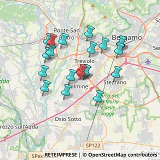 Mappa Via Alfani, 24044 Dalmine BG, Italia (3.3465)
