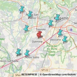 Mappa Via Dante Alighieri, 24044 Dalmine BG, Italia (4.68273)