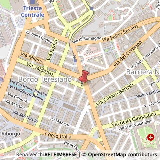Mappa Via Valdirivo, 35, 34122 Trieste, Trieste (Friuli-Venezia Giulia)