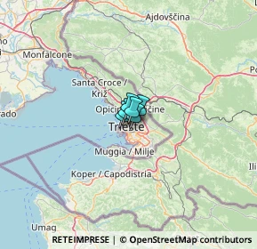 Mappa Via Raffaele Zovenzoni, 34126 Trieste TS, Italia (19.54091)