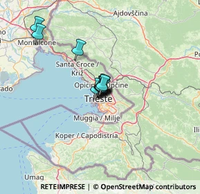 Mappa Via Enea Silvio Piccolomini, 34126 Trieste TS, Italia (6.57727)