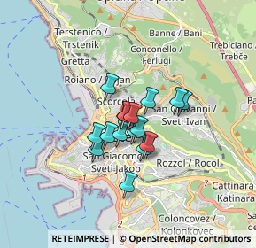 Mappa Via Enea Silvio Piccolomini, 34126 Trieste TS, Italia (0.995)