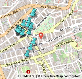 Mappa Via Raffaele Zovenzoni, 34126 Trieste TS, Italia (0.243)