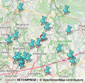 Mappa Via Enrico Berlinguer, 20866 Carnate MB, Italia (9.498)