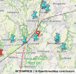 Mappa Via Enrico Berlinguer, 20866 Carnate MB, Italia (2.77154)