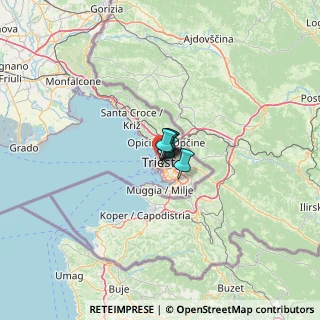 Mappa Via di Torre Bianca, 34134 Trieste TS, Italia (35.436)