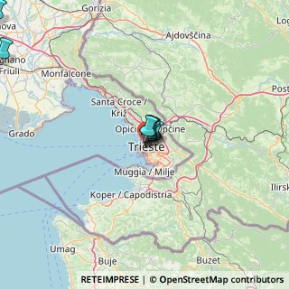Mappa Via di Torre Bianca, 34134 Trieste TS, Italia (30.58154)
