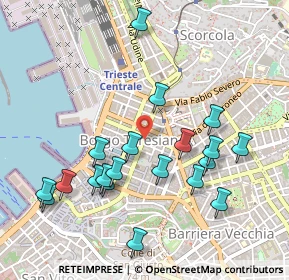 Mappa Via di Torre Bianca, 34134 Trieste TS, Italia (0.5125)