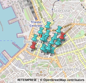 Mappa Via di Torre Bianca, 34134 Trieste TS, Italia (0.265)