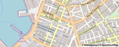 Mappa Trieste