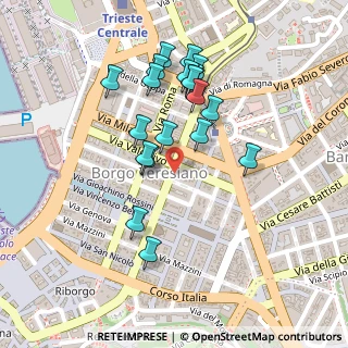 Mappa Presso Uffici Sagemi, 34123 Trieste TS, Italia (0.213)