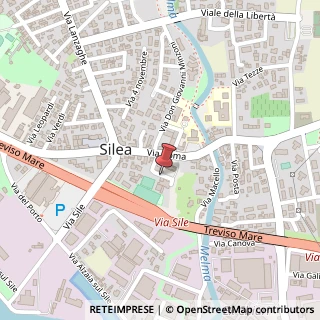 Mappa Via Roma, 42, 31057 Silea, Treviso (Veneto)