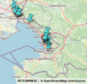 Mappa Via Trento, 34100 Trieste TS, Italia (14.06938)