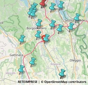 Mappa Località Molino Nuovo, 28012 Cressa NO, Italia (9.5685)