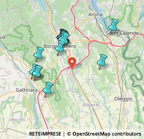 Mappa Località Molino Nuovo, 28012 Fontaneto d'Agogna NO, Italia (6.7875)