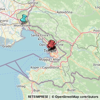 Mappa Via S. Francesco, 34133 Trieste TS, Italia (8.97273)