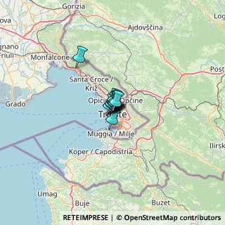 Mappa Via S. Francesco, 34133 Trieste TS, Italia (2.76455)
