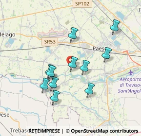 Mappa Piazza Generale Caviglia, 31050 Morgano TV, Italia (3.25545)