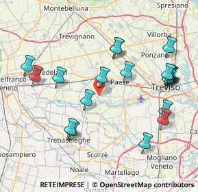 Mappa Piazza Generale Caviglia, 31050 Morgano TV, Italia (8.7645)