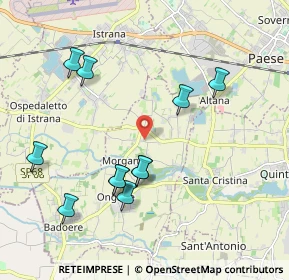 Mappa Piazza Generale Caviglia, 31050 Morgano TV, Italia (2.03)