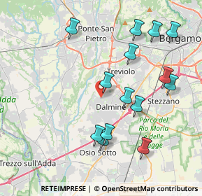 Mappa Via Camino Pizzo, 24044 Dalmine BG, Italia (4.11857)