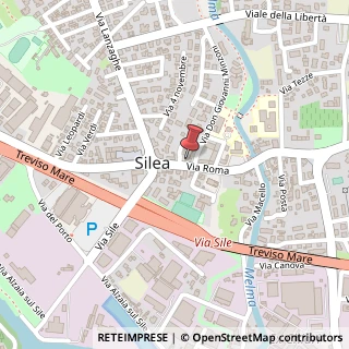 Mappa Via Roma, 27, 31057 Silea, Treviso (Veneto)