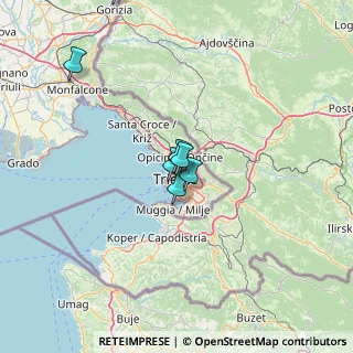 Mappa Via Cesare Battisti, 34133 Trieste TS, Italia (40.71526)
