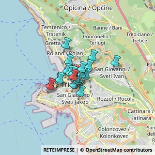 Mappa Via Cesare Battisti, 34133 Trieste TS, Italia (0.917)