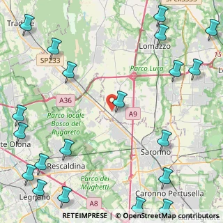 Mappa Via Varese, 22078 Turate CO, Italia (6.88)