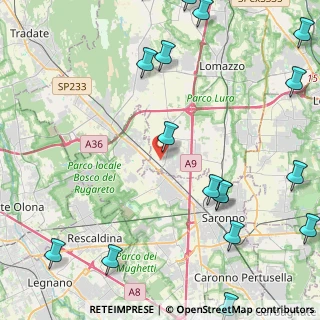 Mappa Via Varese, 22078 Turate CO, Italia (6.40647)