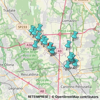 Mappa Via Varese, 22078 Turate CO, Italia (3.00941)