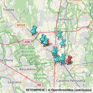 Mappa Via Varese, 22078 Turate CO, Italia (2.78533)
