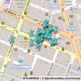 Mappa Via XXX Ottobre, 34132 Trieste TS, Italia (0.0037)