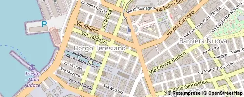 Mappa Trieste