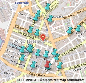 Mappa Via XXX Ottobre, 34132 Trieste TS, Italia (0.267)