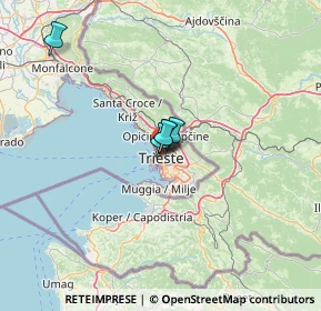 Mappa Via XXX Ottobre, 34132 Trieste TS, Italia (41.51308)