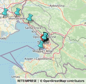 Mappa Via XXX Ottobre, 34132 Trieste TS, Italia (7.72545)