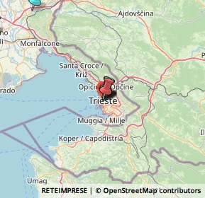 Mappa Via XXX Ottobre, 34132 Trieste TS, Italia (21.12077)