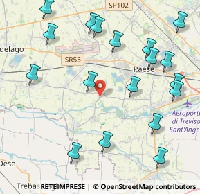 Mappa Via Bassa, 31050 Morgano TV, Italia (5.00167)