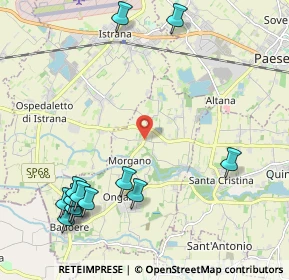 Mappa Via Bassa, 31050 Morgano TV, Italia (2.70538)