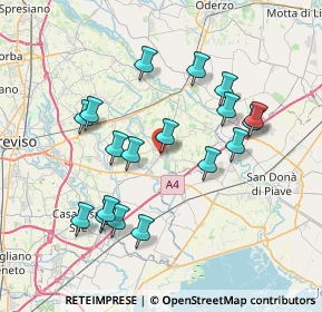 Mappa Via Roma, 31050 Monastier di Treviso TV, Italia (7.23722)