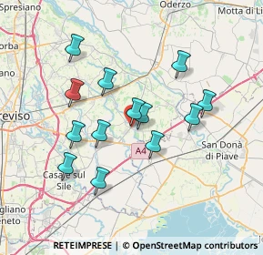 Mappa Via Roma, 31050 Monastier di Treviso TV, Italia (6.37923)
